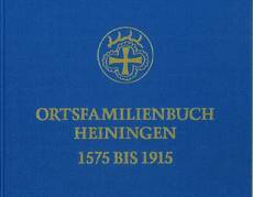 Vorstellung des Ortsfamilienbuches Heiningen